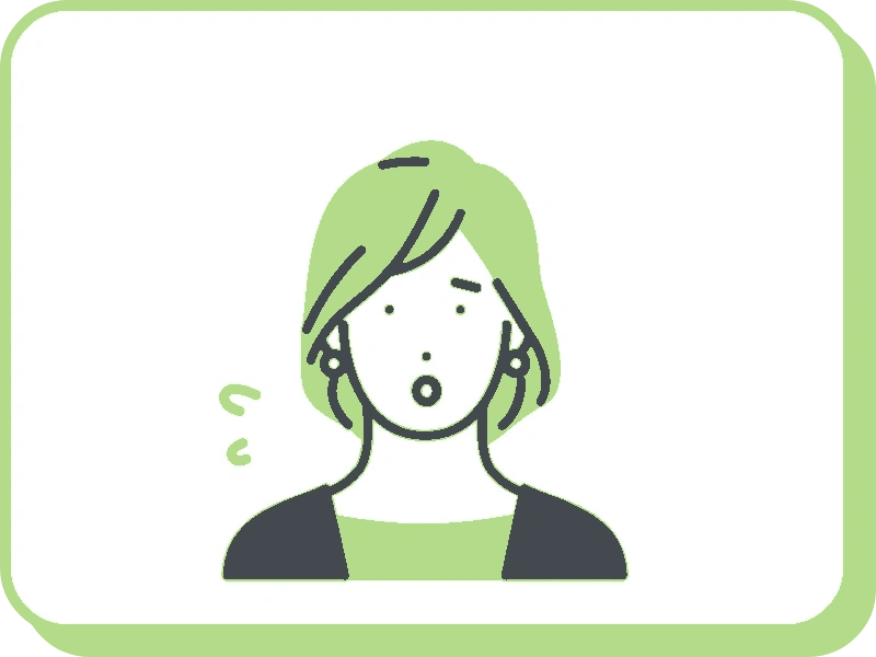 CakePHPの改修見積りが想定を上回りリプレイスばかり勧められて困惑する女性のイラスト